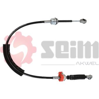 Tirette à câble, boîte de vitesse manuelle SEIM [555301]