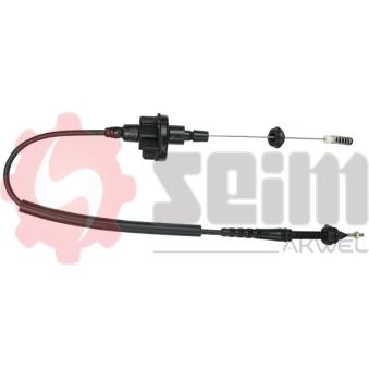 Câble d'accélération SEIM 555350 pour VOLKSWAGEN PASSAT 2.0 Syncro - 115cv