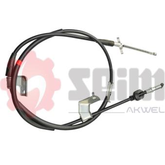 Tirette à câble, frein de stationnement SEIM [555403]