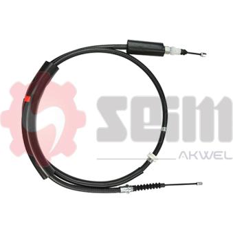 Tirette à câble, frein de stationnement SEIM [555423]