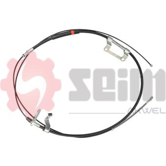 Tirette à câble, frein de stationnement arrière droit SEIM 555427 pour FORD TRANSIT 2.5 V6 - 150cv