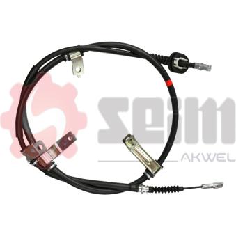 Tirette à câble, frein de stationnement arrière gauche SEIM 555429 pour KIA MAGENTIS 2.0 CRDi - 140cv