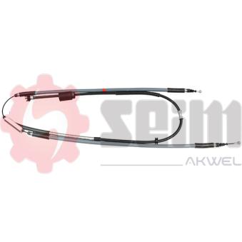 Tirette à câble, frein de stationnement SEIM 555435 pour RENAULT LAGUNA 2.0 CDTI - 110cv