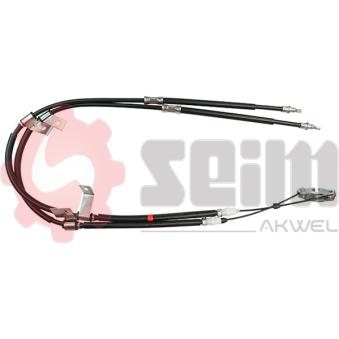 Tirette à câble, frein de stationnement SEIM 555438 pour DAEWOO NUBIRA 1.0 - 90cv