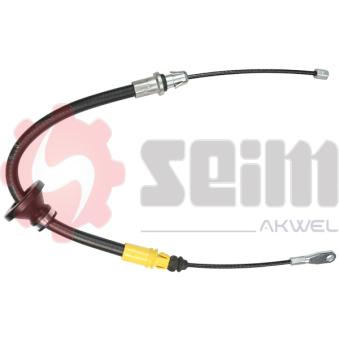 Tirette à câble, frein de stationnement SEIM 555444 pour SEAT EXEO 2,0 dCi 110 - 110cv