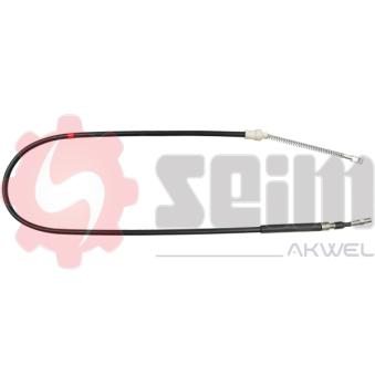 Tirette à câble, frein de stationnement SEIM 555490 pour VOLKSWAGEN LT 2.4 TD - 102cv