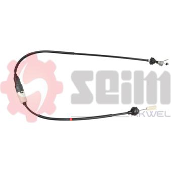 Tirette à câble, commande d'embrayage SEIM 555495 pour PEUGEOT PARTNER 1.8 - 90cv