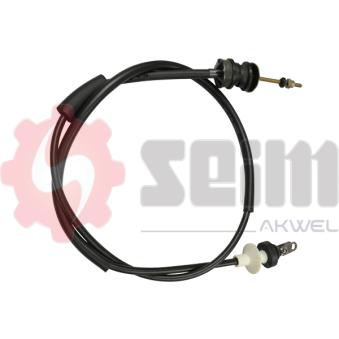 Tirette à câble, commande d'embrayage SEIM 555543 pour PEUGEOT 309 1.3 - 64cv