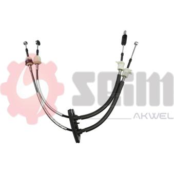 Tirette à câble, boîte de vitesse manuelle SEIM [555578]