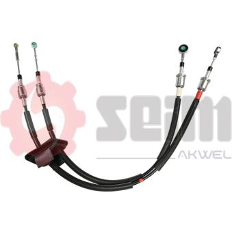 Tirette à câble, boîte de vitesse manuelle SEIM 555590 pour FIAT 500 0.9 - 60cv