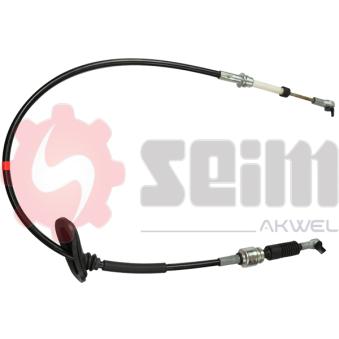 Tirette à câble, boîte de vitesse manuelle SEIM 555609 pour FIAT PANDA 1000 - 44cv