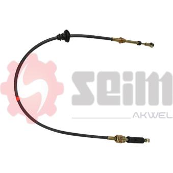 Tirette à câble, boîte de vitesse manuelle SEIM 555610 pour FIAT PANDA 1100 Trekking 4x4 - 50cv