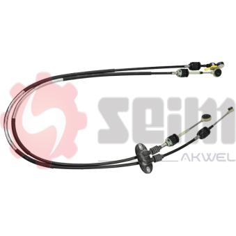 Tirette à câble, boîte de vitesse manuelle SEIM 555623 pour ABARTH 500C / 595C / 695C 1.6 - 105cv
