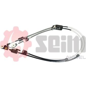 Tirette à câble, boîte de vitesse manuelle SEIM 555767 pour FORD FIESTA 1.5 TDCi - 120cv