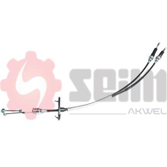 Tirette à câble, boîte de vitesse manuelle SEIM [555782]