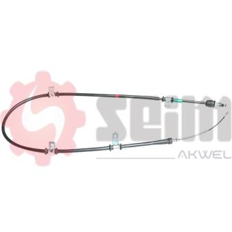 Tirette à câble, frein de stationnement avant gauche SEIM 555831 pour HYUNDAI IX35 2.0 - 163cv