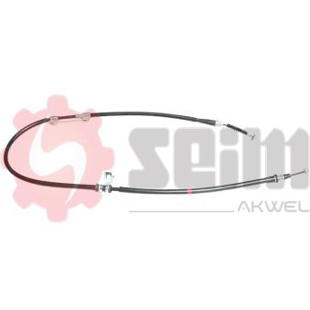 Tirette à câble, frein de stationnement avant gauche SEIM 555839 pour KIA CLARUS 1.8 i 16V - 116cv