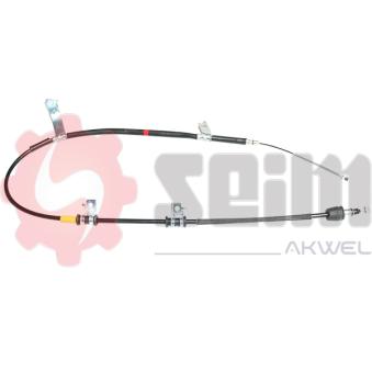 Tirette à câble, frein de stationnement SEIM 555844 pour KIA RIO 1.4 CVVT - 109cv