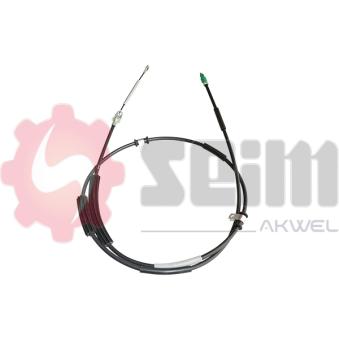 Tirette à câble, frein de stationnement arrière droit SEIM 555929 pour CHRYSLER VOYAGER 3.8 AWD - 218cv