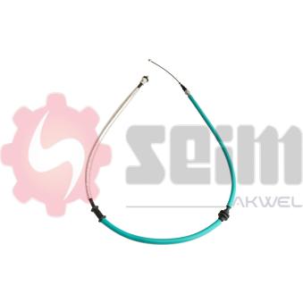 Tirette à câble, frein de stationnement arrière gauche SEIM 555937 pour AUDI A3 1.4 - 77cv