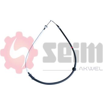 Tirette à câble, frein de stationnement arrière droit SEIM 555938 pour AUDI A3 1.4 - 77cv