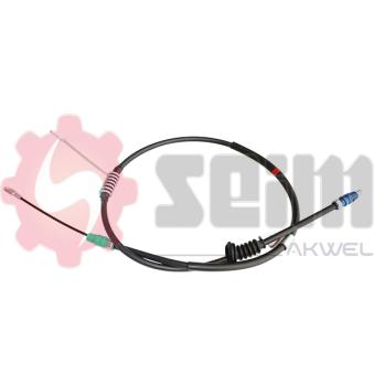 Tirette à câble, frein de stationnement arrière gauche SEIM 555940 pour FORD TRANSIT 2.2 TDCi - 100cv