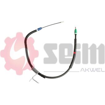 Tirette à câble, frein de stationnement SEIM 555948 pour FORD TRANSIT CUSTOM 2.0 TDCi - 105cv
