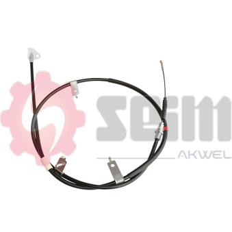 Tirette à câble, frein de stationnement arrière droit SEIM 555962 pour MAZDA 6 2.0 - 165cv