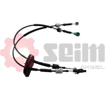 Jeu de câbles, boîte de vitesses manuelle SEIM 556103 pour LANCIA YPSILON 1.2 Bifuel - 69cv