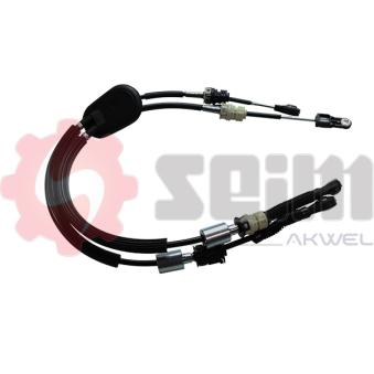 Jeu de câbles, boîte de vitesses manuelle SEIM 556131 pour RENAULT MEGANE 1.5 dCi 110 - 110cv