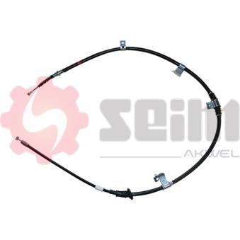Tirette à câble, frein de stationnement arrière gauche SEIM 556213
