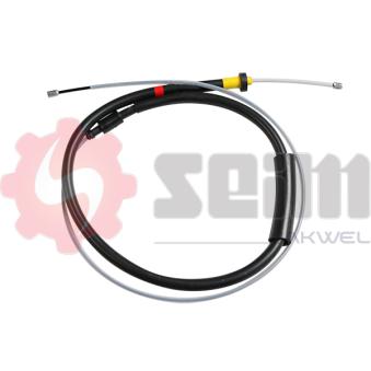 Tirette à câble, frein de stationnement SEIM 556215 pour CITROEN C-ELYSEE 1.2 PureTech 82 - 83cv