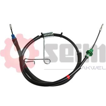 Tirette à câble, frein de stationnement arrière droit SEIM 556238 pour FORD TRANSIT CUSTOM 2.0 EcoBlue mHEV - 130cv