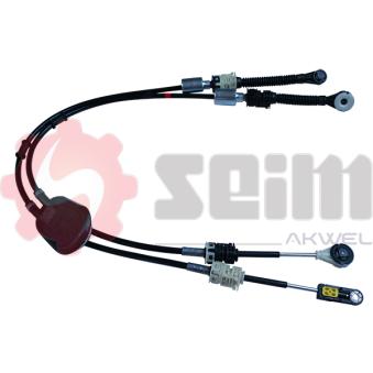 Tirette à câble, boîte de vitesse manuelle SEIM 556378 pour AIXAM CITY 1.5 dCi 110 - 110cv