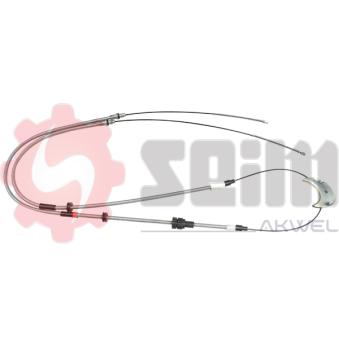 Tirette à câble, frein de stationnement SEIM 600180