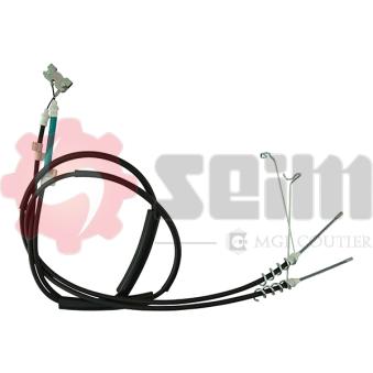 Tirette à câble, frein de stationnement SEIM 603236 pour MITSUBISHI L 1.8 TDCi - 110cv