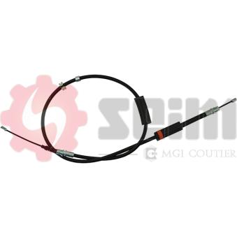 Tirette à câble, frein de stationnement SEIM 603263 pour PEUGEOT 206+ 2.2 TDCi - 155cv