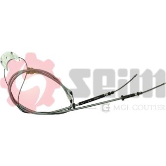 Tirette à câble, frein de stationnement SEIM 603269 pour RENAULT MASTER 1.8 - 87cv