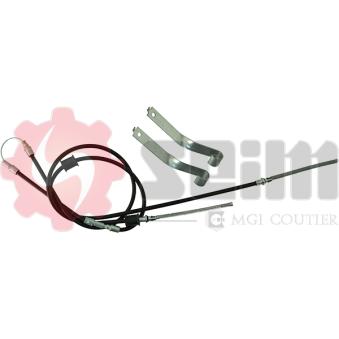 Tirette à câble, frein de stationnement SEIM 603282 pour SEAT EXEO 2.5 DI - 76cv