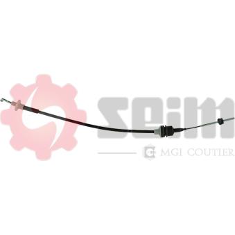 Tirette à câble, commande d'embrayage SEIM 650260 pour OPEL ASCONA 1.8 E - 100cv