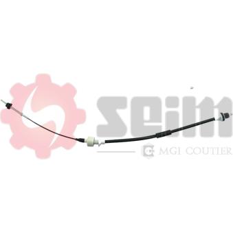 Tirette à câble, commande d'embrayage SEIM 650400 pour OPEL CORSA 1.7 D - 60cv