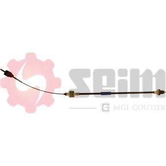 Tirette à câble, commande d'embrayage SEIM [650440]