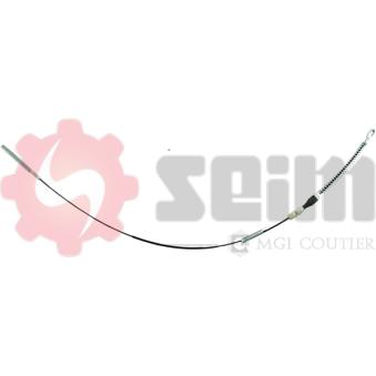 Tirette à câble, frein de stationnement arrière gauche SEIM [653080]