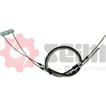 Tirette à câble, frein de stationnement SEIM [653100]