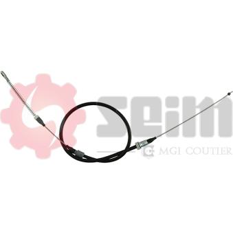 Tirette à câble, frein de stationnement arrière gauche SEIM OEM 522643