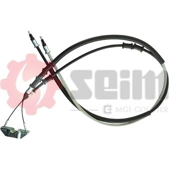 Tirette à câble, frein de stationnement SEIM 653270 pour SEAT LEON 1.8 - 110cv