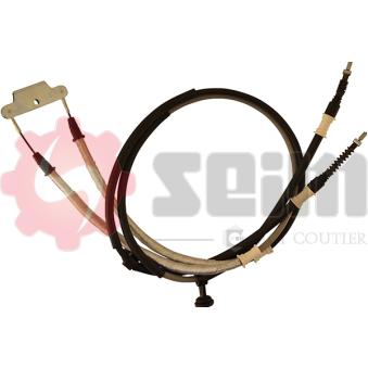 Tirette à câble, frein de stationnement SEIM 653271 pour SEAT LEON 1.8 - 110cv