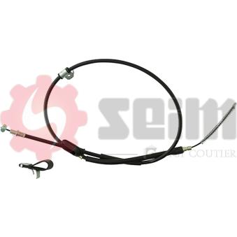 Tirette à câble, frein de stationnement arrière droit SEIM 653282 pour OPEL AGILA 1.3 CDTI - 70cv