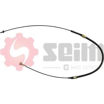 Tirette à câble, frein de stationnement arrière droit SEIM [653304]