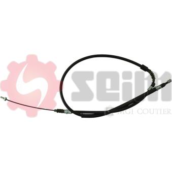 Tirette à câble, frein de stationnement arrière gauche SEIM 653309 pour OPEL CORSA 1.4 - 90cv